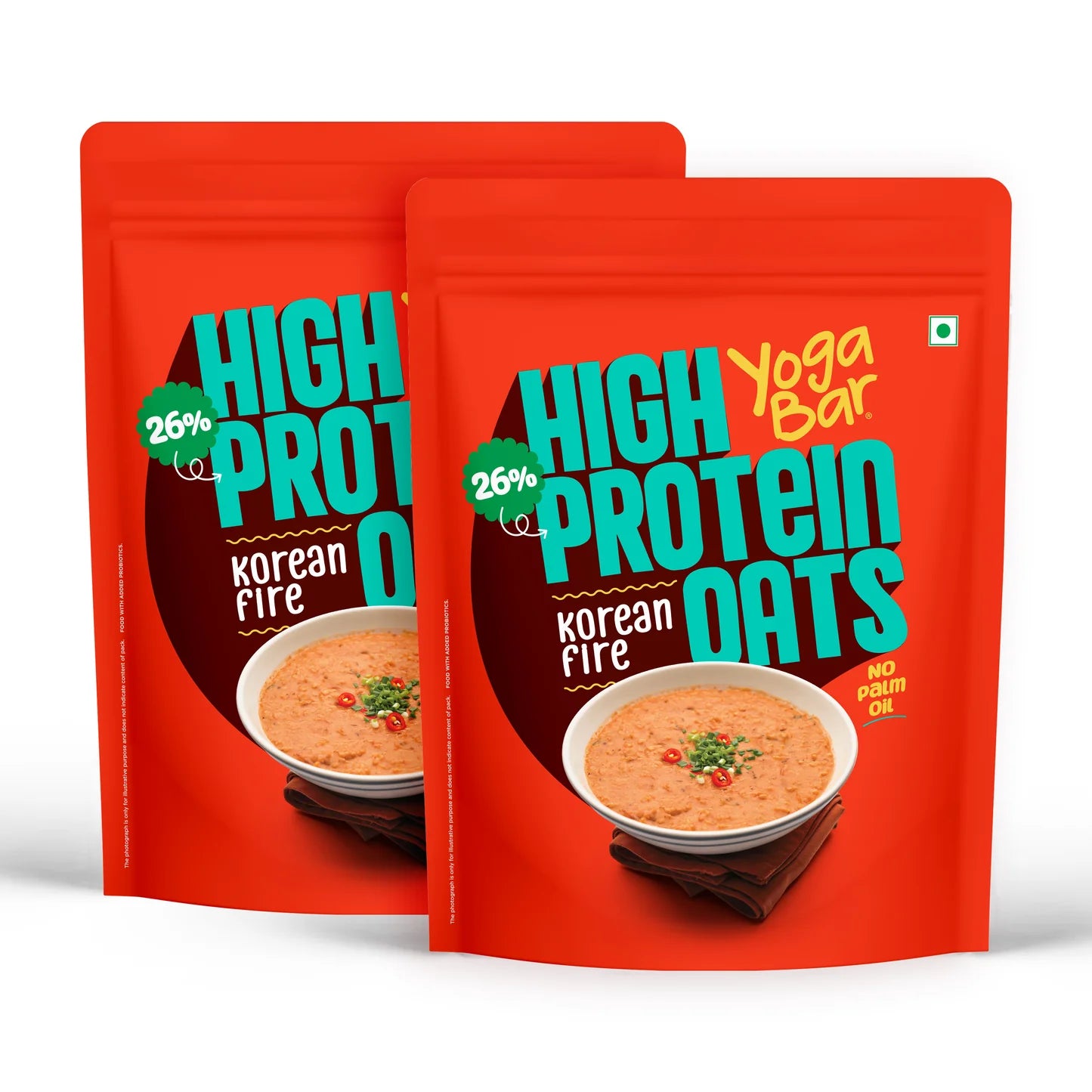 YogaBar 26g High Protein Oats Korean Fire