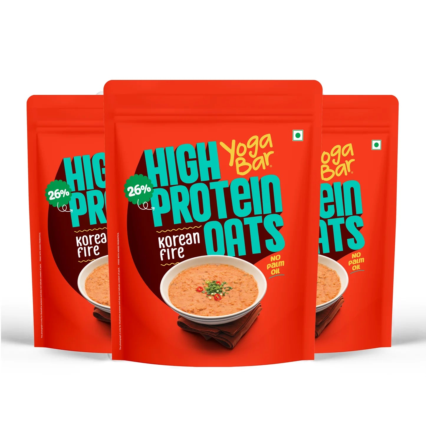 YogaBar 26g High Protein Oats Korean Fire