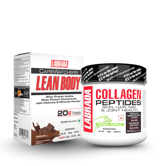 Labrada lean body carb watcher with marine collagen peptides 300g