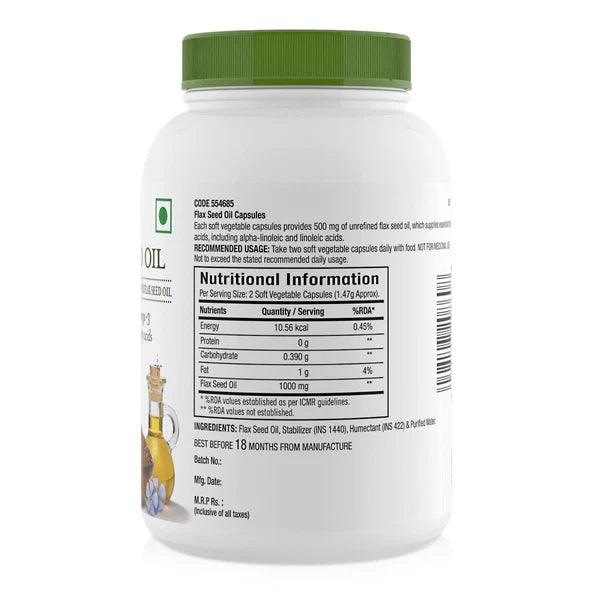 GNC Flax Seed Oil
