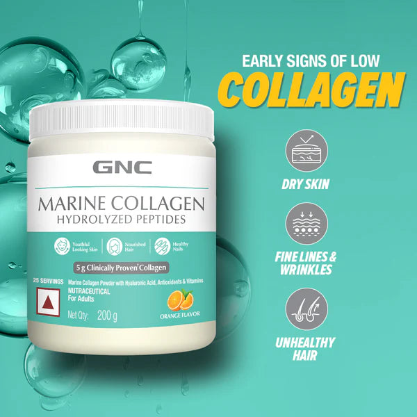 GNC Marine Collagen Hydrolyzed Peptides
