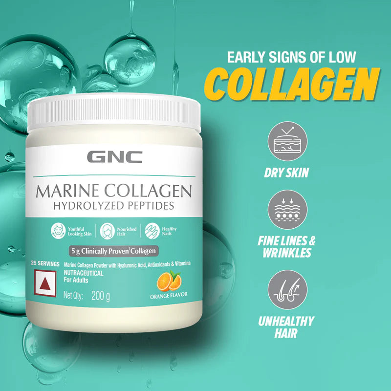 GNC Marine Collagen Hydrolyzed Peptides