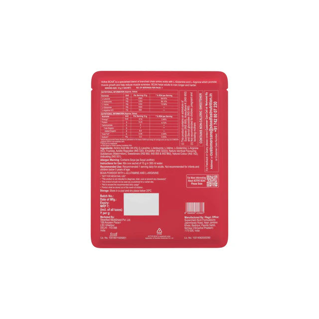 steadfast nutrition BCAA 5000mg 2:1:1 for Muscle Growth, Repair and Recovery