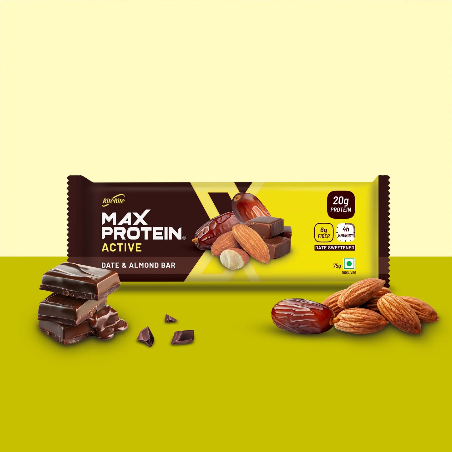 Max Protein Bar - Active Date & Almond