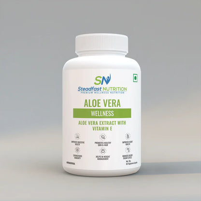 steadfast nutrition Aloe Vera Capsule - Pack of 60 Capsules