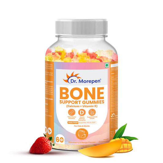 Dr. Morepen BONE SUPPORT GUMMIES - 60 Days Pack