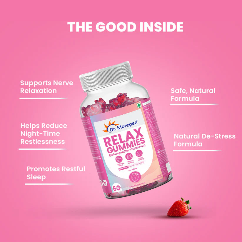 Dr. morepen    RELAX GUMMIES - 60 Days Pack RELAX GUMMIES