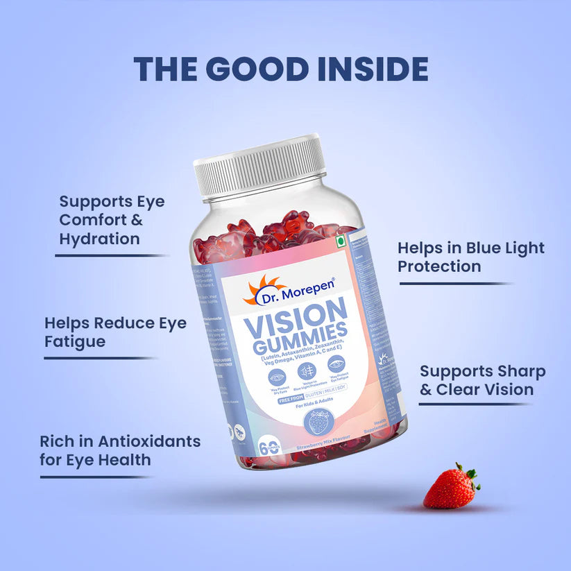 Dr. Morepen VISION GUMMIES - 60 Days Pack