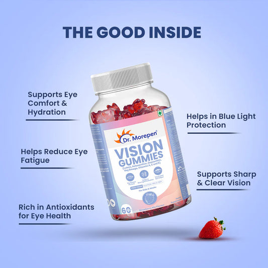 Dr. Morepen VISION GUMMIES - 60 Days Pack