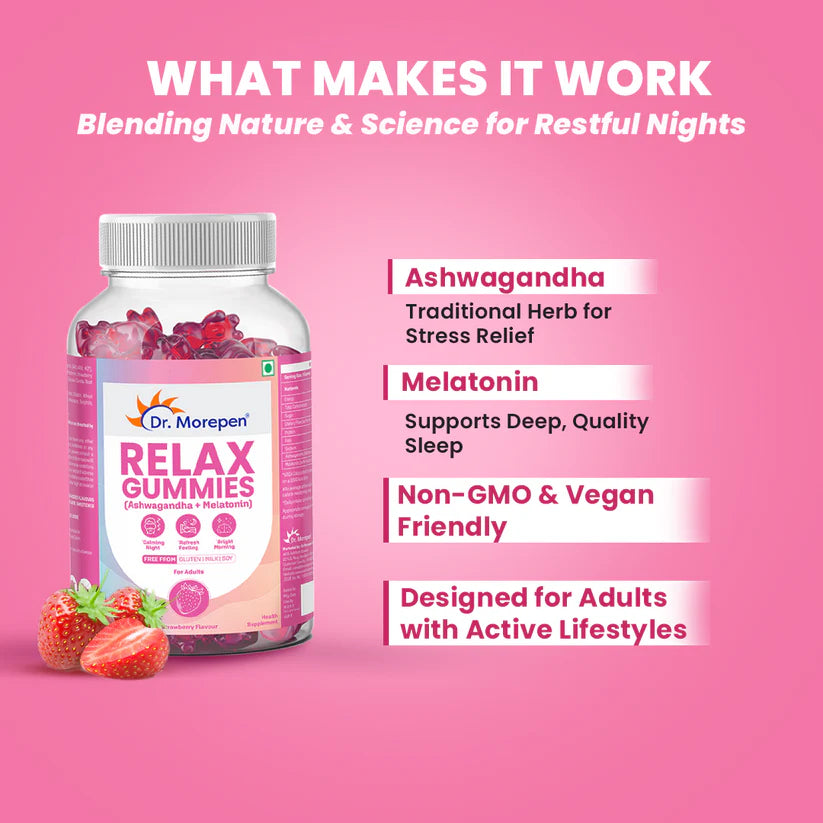 Dr. morepen    RELAX GUMMIES - 60 Days Pack RELAX GUMMIES