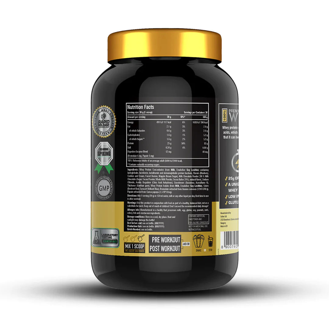 One Science 100% Premium Whey Protein 2 LB