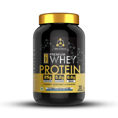 One Science 100% Premium Whey Protein 2 LB