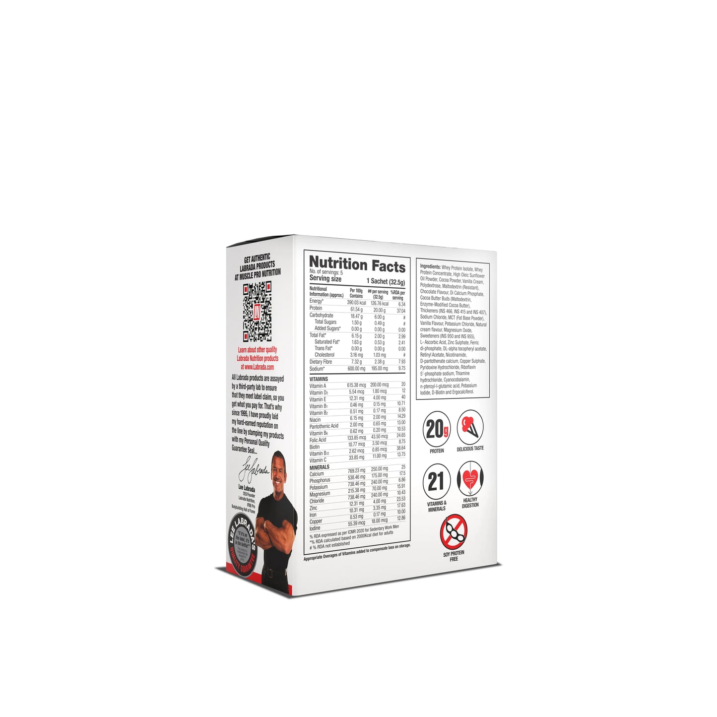 lean body all-in-one high protein meal replacement shake