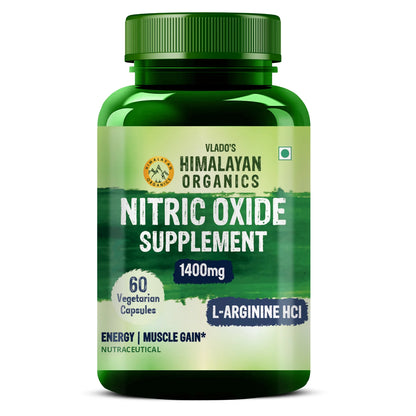 Vlado's Himalayan Organics Nitric Oxide 1400mg + Caffeine