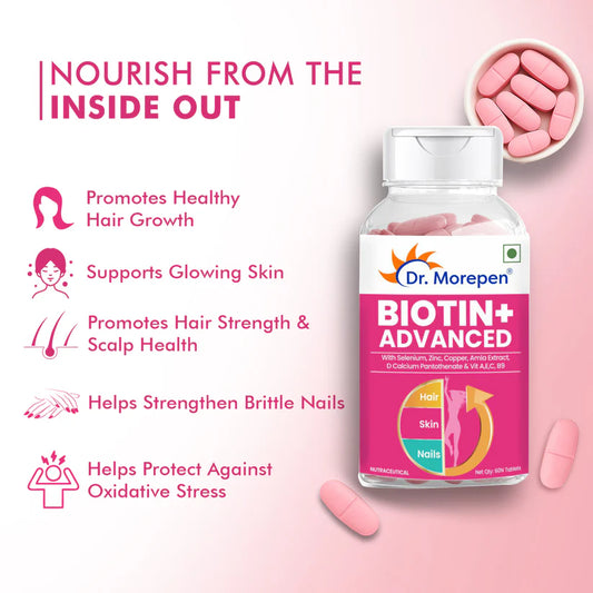 Dr. Morepen Biotin+ Advanced