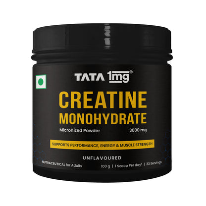 Tata 1mg Creatine Monohydrate | Pure Strength & Recovery