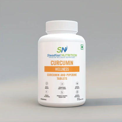 steadfast nutrition Curcumin Tablet - Pack of 60 Tablets