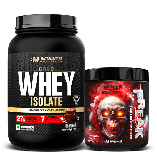 Bigmuscles GOLD WHEY ISOLATE + FREAK