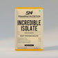 steadfast nutrition Incredible Isolate | Whey Protein Isolate 25g, with Digestive Enzyme and Taurine