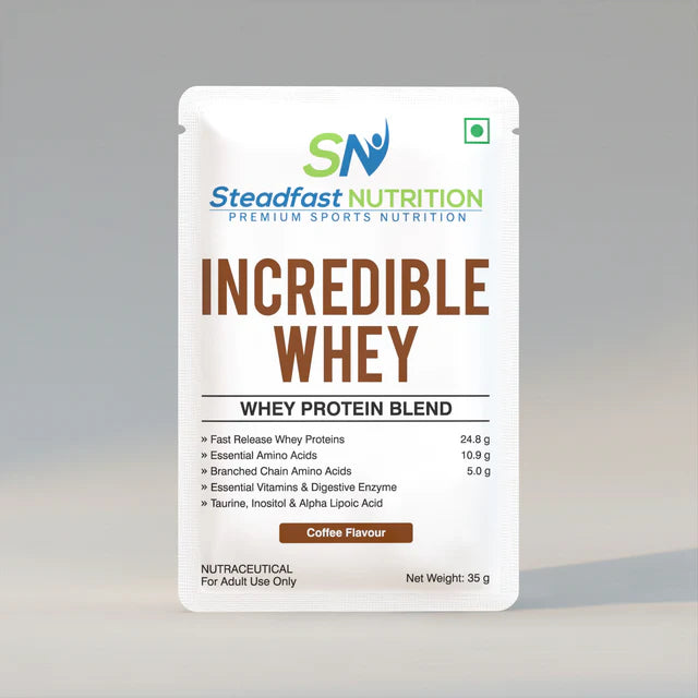 steadfast nutrition Whey Protein Blend of Whey Concentrate & Whey Isolate with 24.8g Protein Per Serving