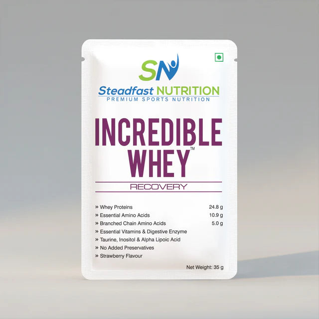 steadfast nutrition Whey Protein Blend of Whey Concentrate & Whey Isolate with 24.8g Protein Per Serving