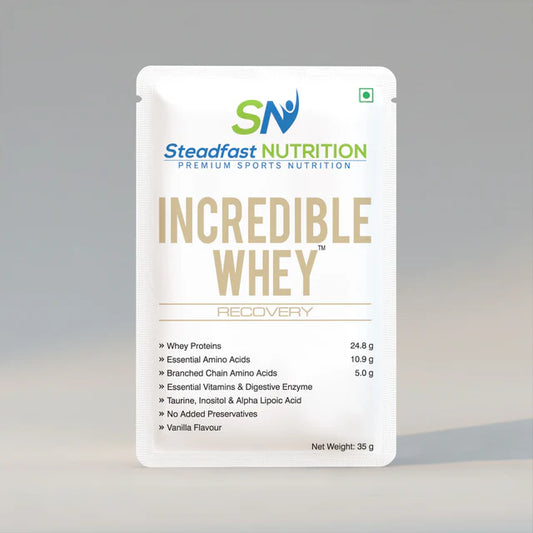 steadfast nutrition Whey Protein Blend of Whey Concentrate & Whey Isolate with 24.8g Protein Per Serving