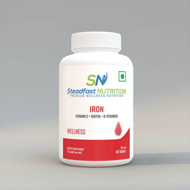steadfast nutrition Iron Tablet - Pack of 60 Tablets