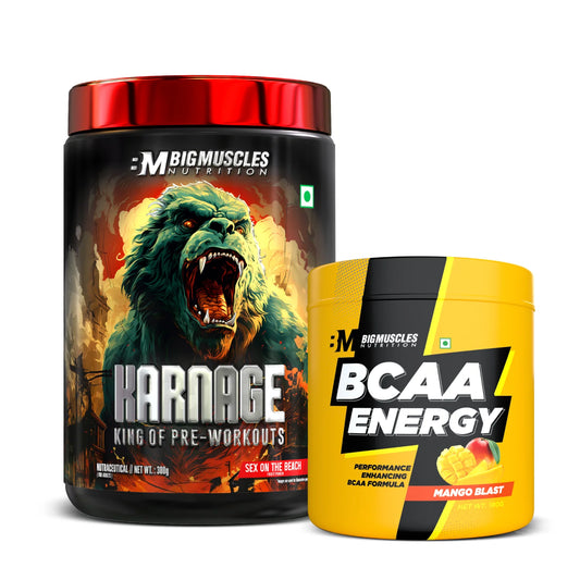 Bigmuscles Karnage + BCAA Energy