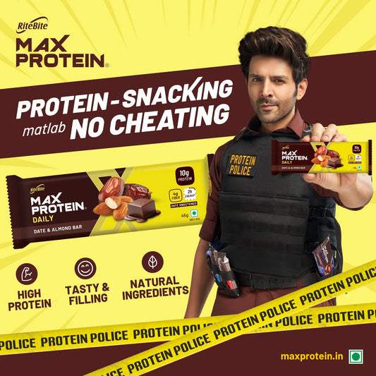 Max Protein Bar - Daily Date & Almond