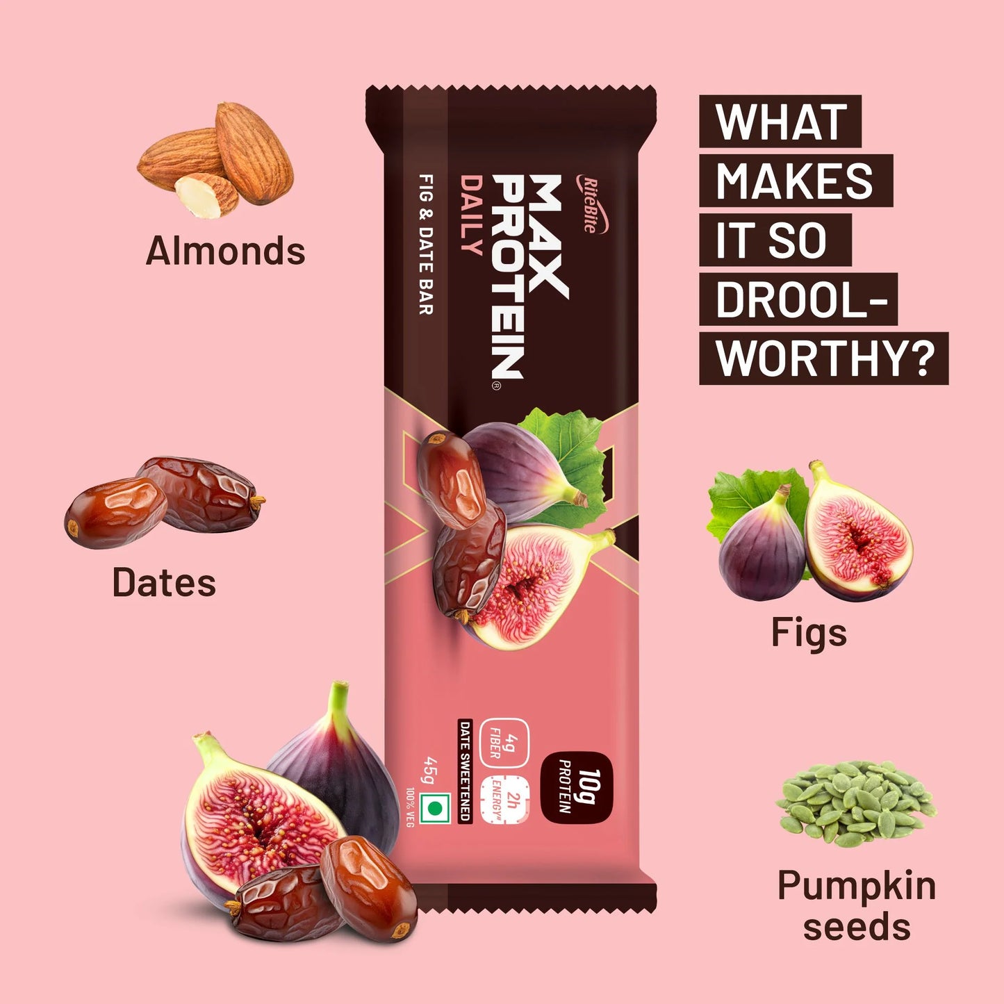 Max Protein Bar - Daily Fig & Date