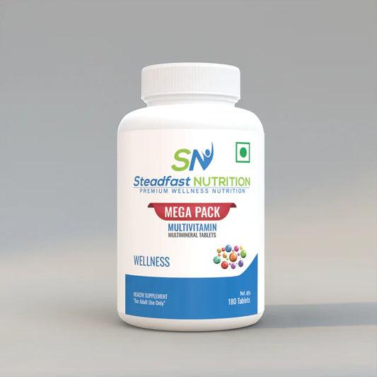 steadfast nutrition Multivitamin Mega Pack - 180 Tablets