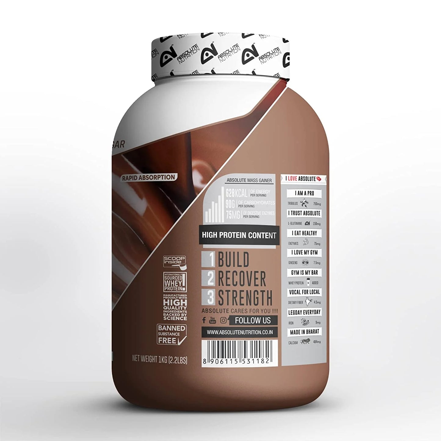 Absolute Nutrition Mass Gainer - Healthy Weight Gain
