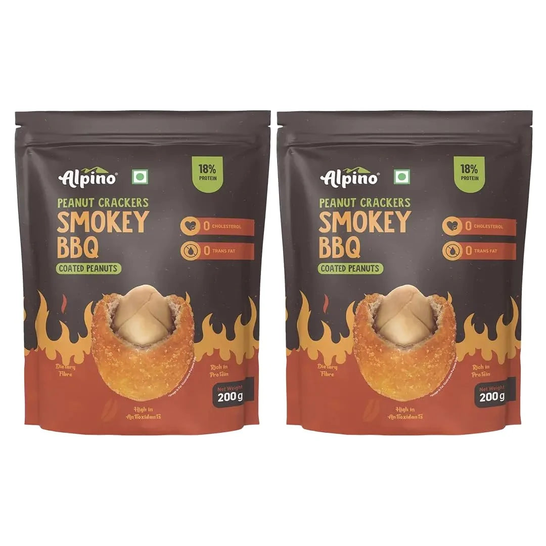 Alpino Baked Peanut Crackers – High Protein Snack