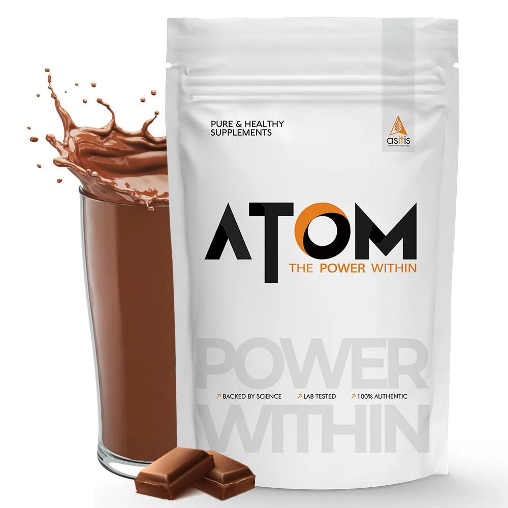 AS-IT-IS Atom Whey Protein – 27g Protein with Enzymeblend
