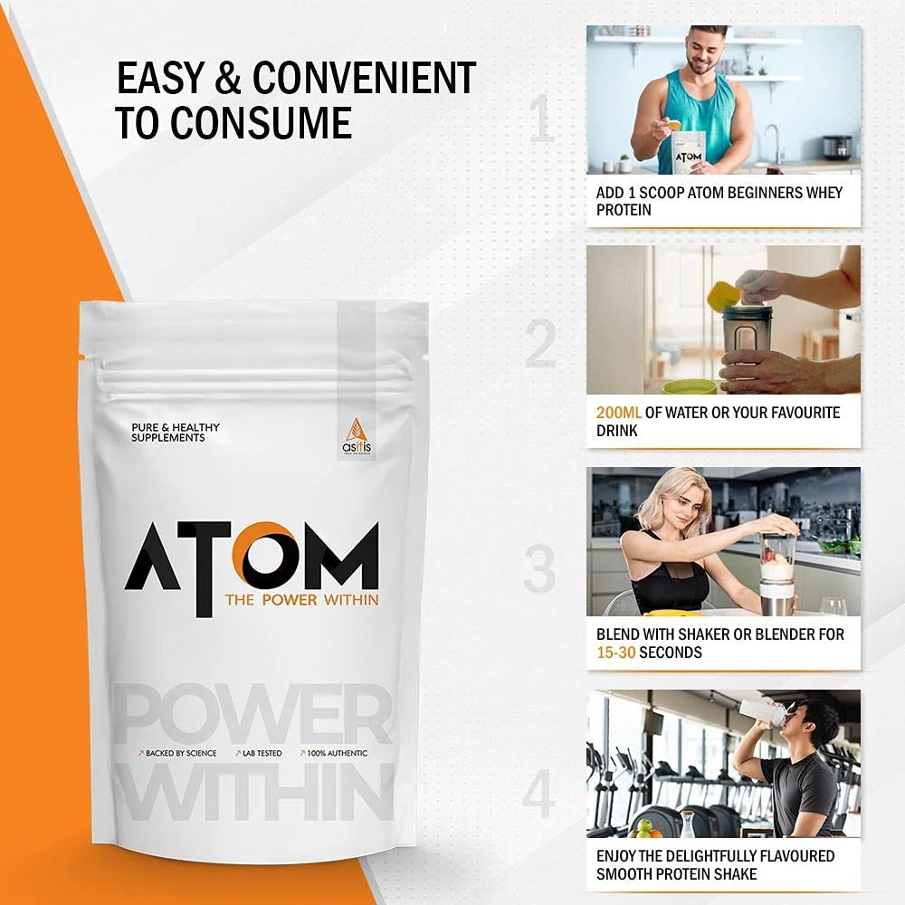 AS-IT-IS Atom Beginners Whey – Muscle Gain & Strength