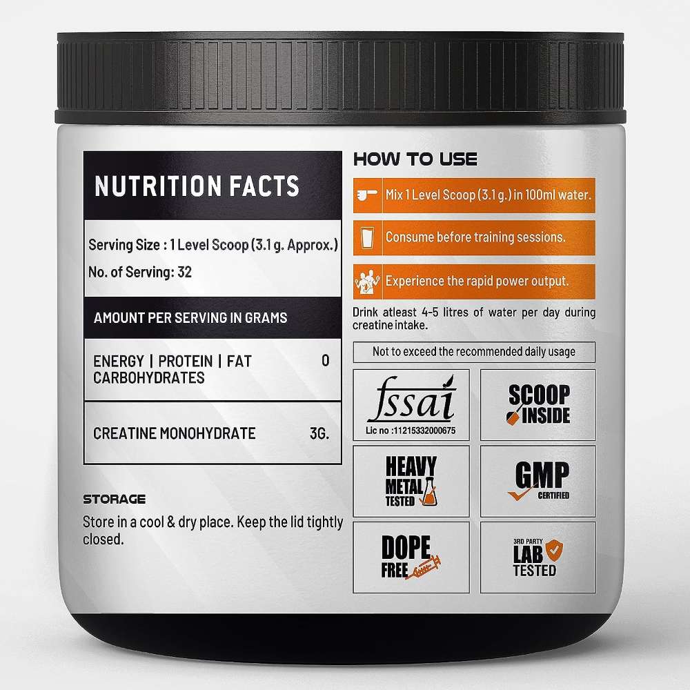 AS-IT-IS Atom Creatine Monohydrate – Boost Strength & Power
