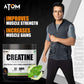 AS-IT-IS Atom Creatine Monohydrate – Boost Strength & Power