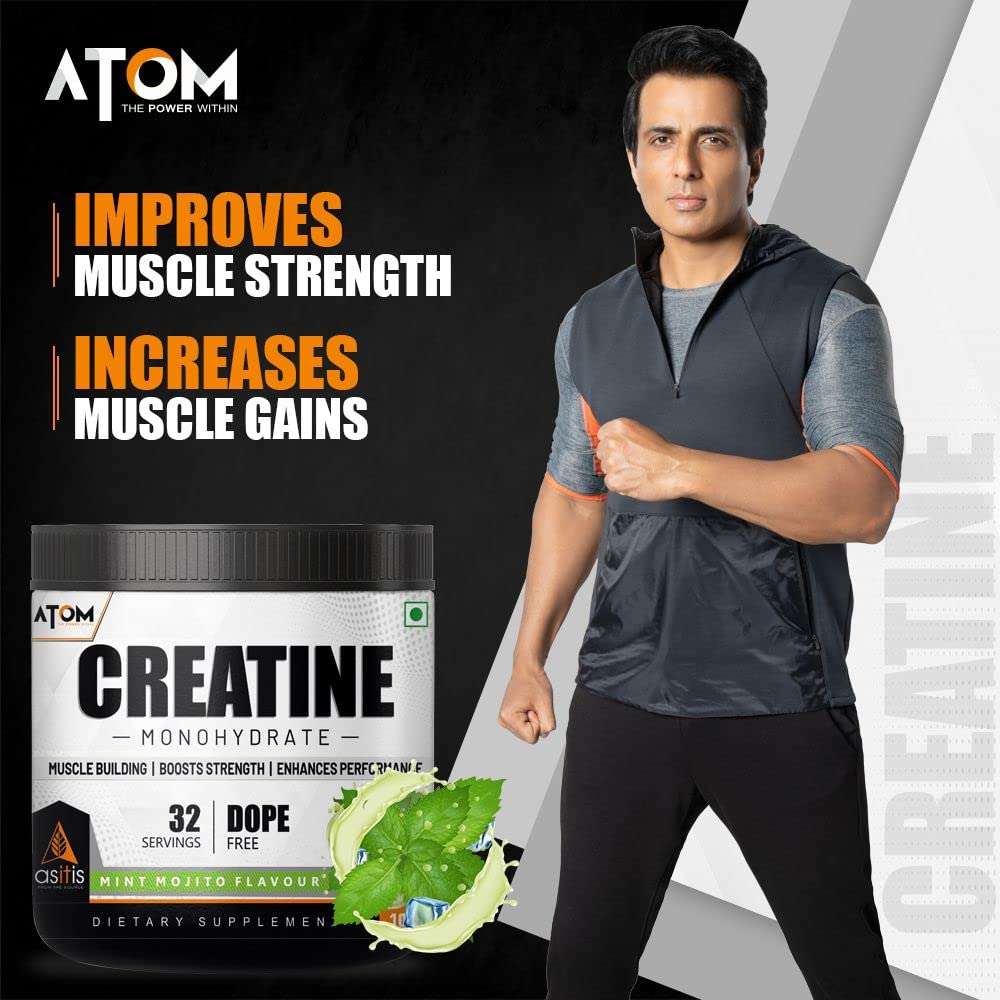 AS-IT-IS Atom Creatine Monohydrate – Boost Strength & Power
