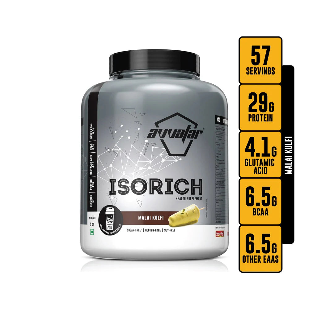 Avvatar Isorich Protein – Pure Whey for Lean Muscle