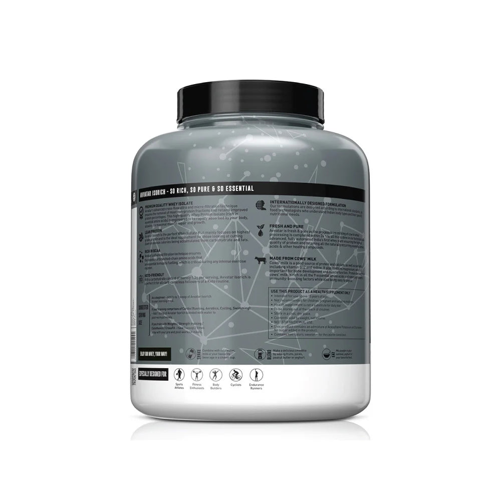 Avvatar Isorich Protein – Pure Whey for Lean Muscle