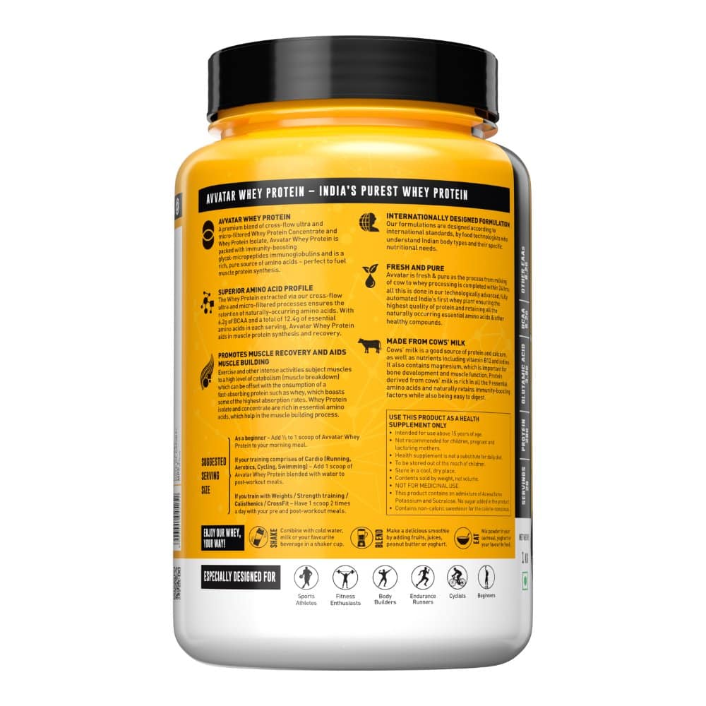Avvatar Absolute 100% Whey Protein – Pure Muscle Fuel