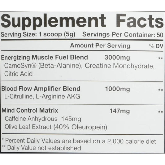 Cobra Labs The Curse Pre-Workout 50Servings