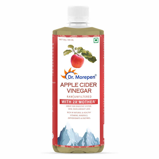 Dr. Morepen Apple Cider Vinegar With 2x Mother