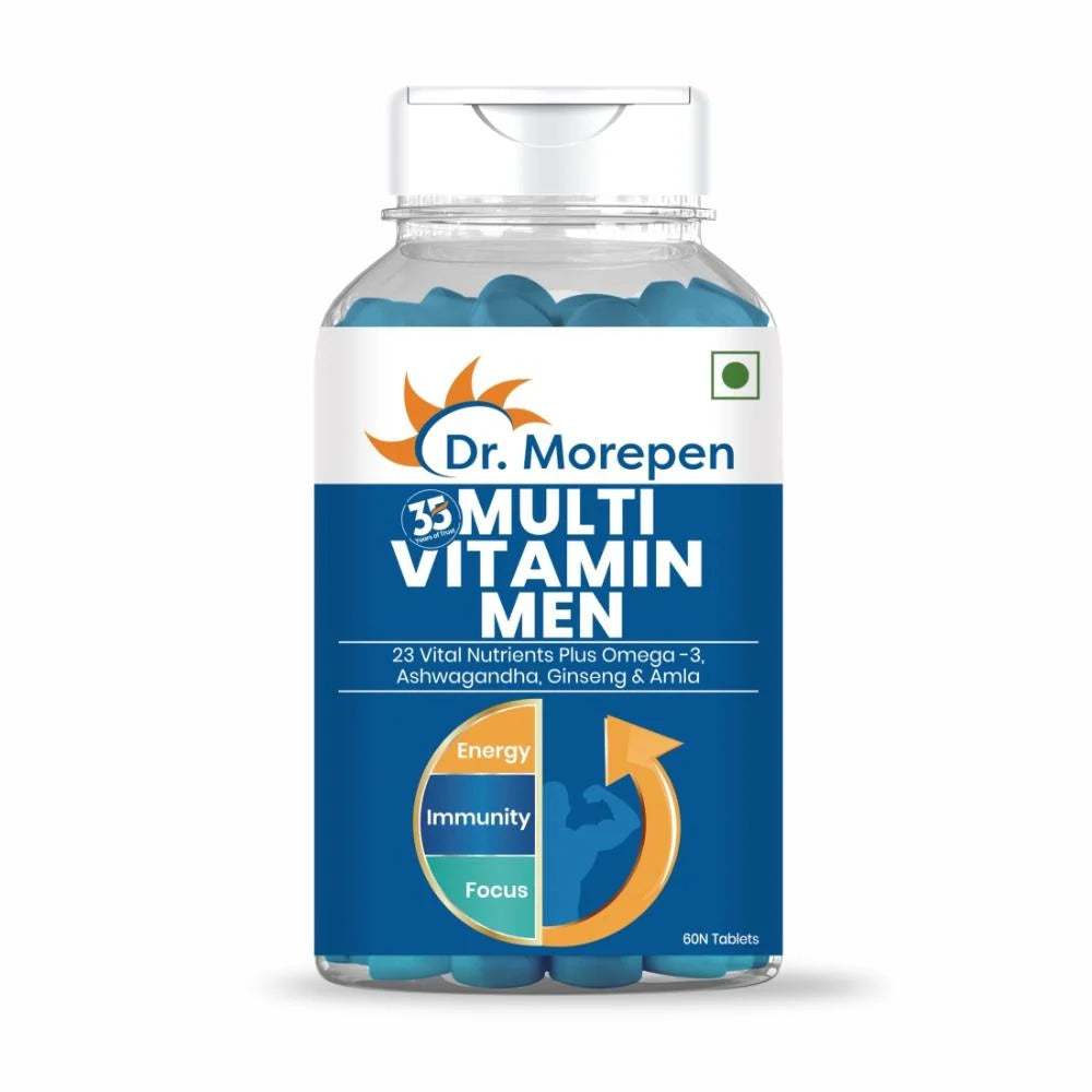 Dr. Morepen Multivitamin Men | Energy & Immunity Booster