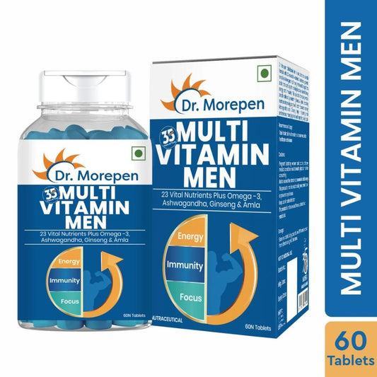 Dr. Morepen Multivitamin Men | Energy & Immunity Booster