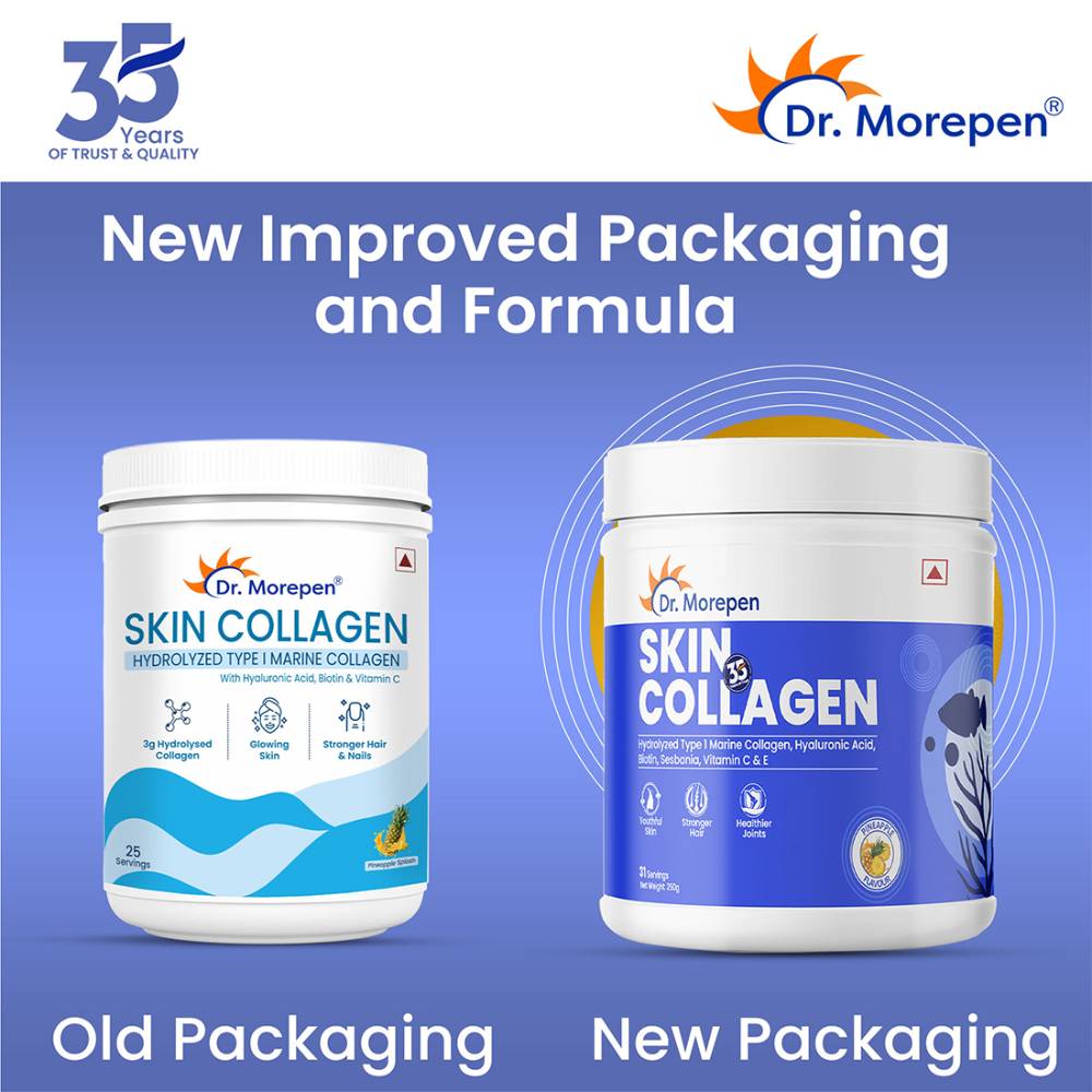 Dr. Morepen Marine Collagen Skin Protein | Skin & Hair Health