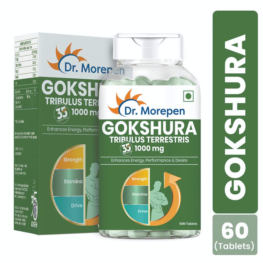 Dr. Morepen Gokshura 1000mg for Energy & Stamina