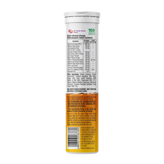 Dr. Vaidya’s Immuni Charge Vitamin C, Amla & Zinc