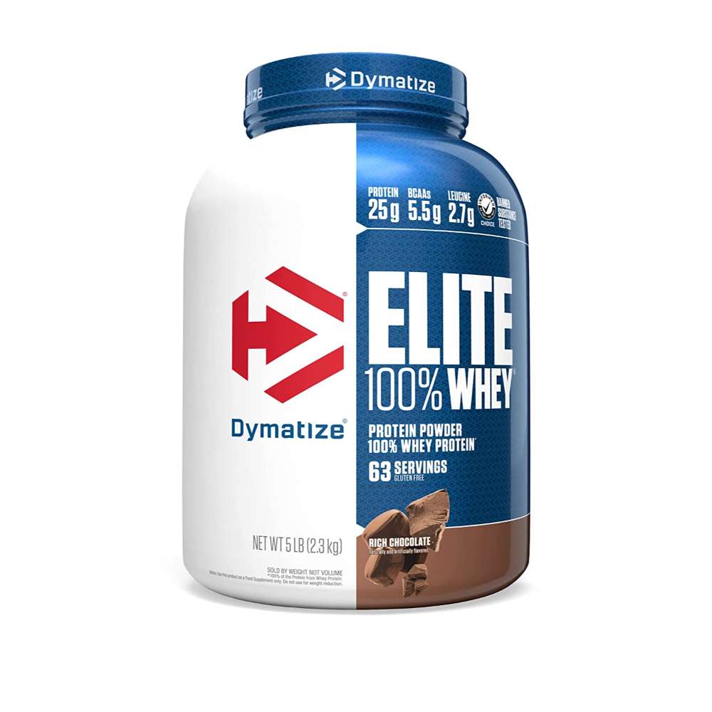 Dymatize Elite 100% Whey Protein | 25g Protein & BCAAs