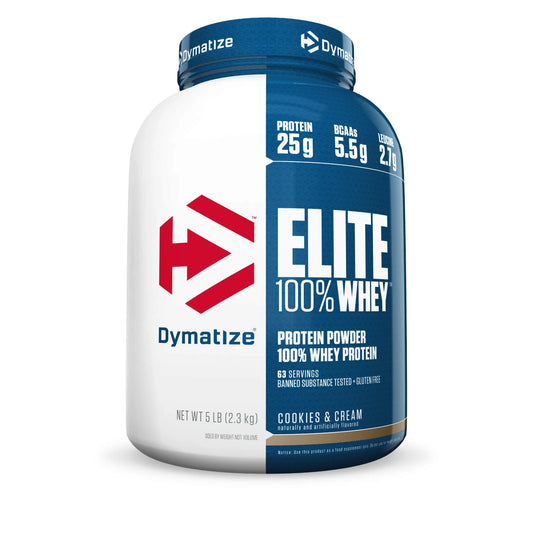 Dymatize Elite 100% Whey Protein | 25g Protein & BCAAs